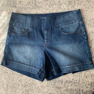 Sound style denim jean shorts